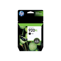 Produktbild för HP 920XL - Lång livslängd - svart - original - bläckpatron