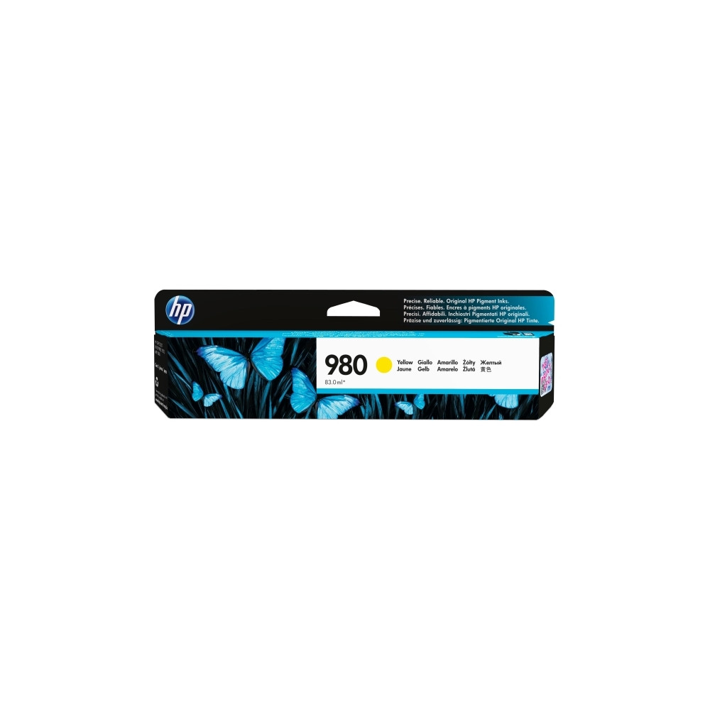 Produktbild för HP 980 - gul - original - bläckpatron