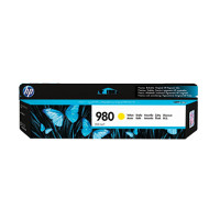 Produktbild för HP 980 - gul - original - bläckpatron