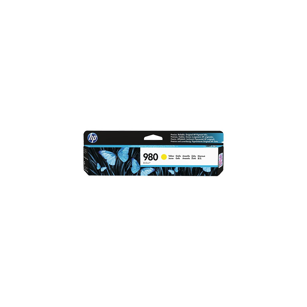 Produktbild för HP 980 - gul - original - bläckpatron