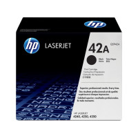 Produktbild för HP 42X - 2-pack - Lång livslängd - svart - original - LaserJet - tonerkassett (Q5942XD)