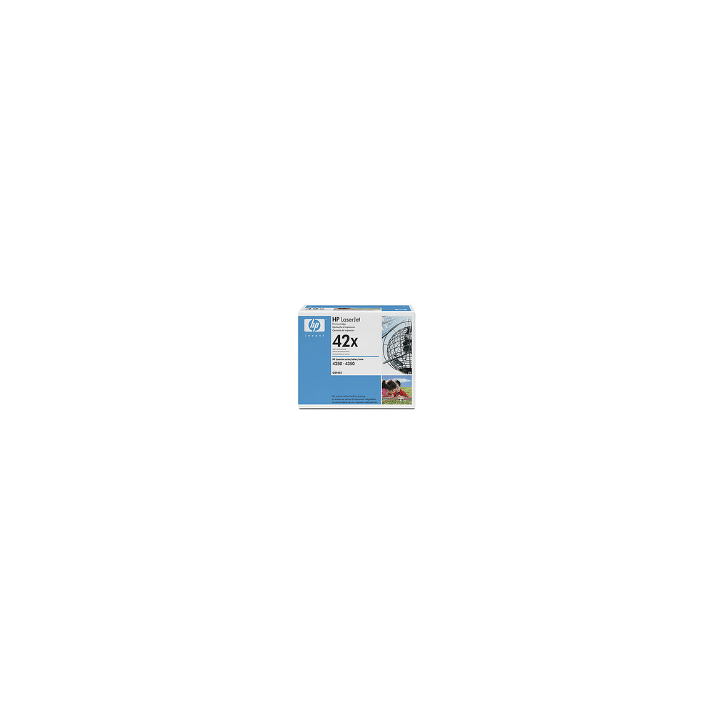 Produktbild för HP 42X - 2-pack - Lång livslängd - svart - original - LaserJet - tonerkassett (Q5942XD)