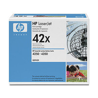 Produktbild för HP 42X - 2-pack - Lång livslängd - svart - original - LaserJet - tonerkassett (Q5942XD)