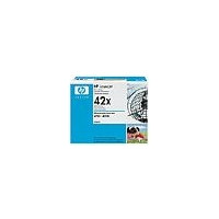 Produktbild för HP 42X - 2-pack - Lång livslängd - svart - original - LaserJet - tonerkassett (Q5942XD)