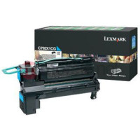 Produktbild för Lexmark - Extra lång livslängd - cyan - original - tonerkassett - LCCP, LRP