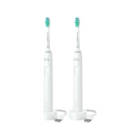 Produktbild för Philips 3100 Series HX3675 - tandborstuppsättning - vit