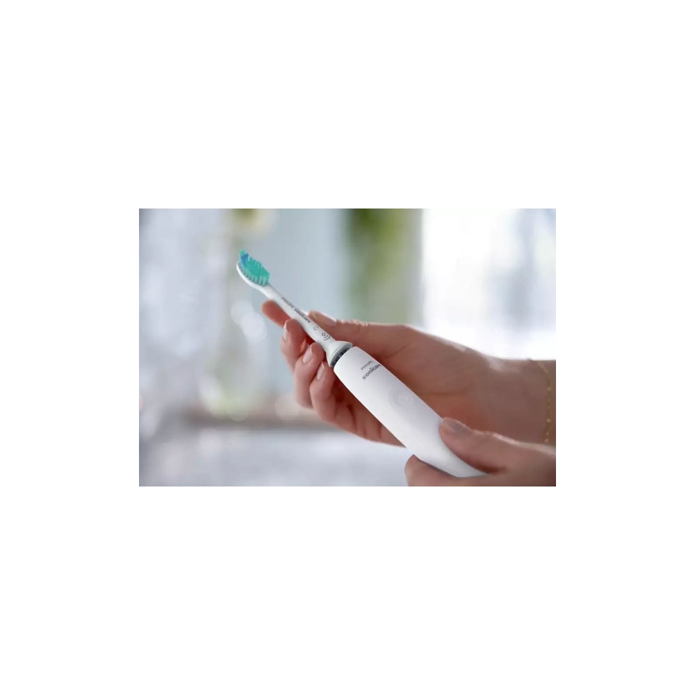 Produktbild för Philips 3100 Series HX3675 - tandborstuppsättning - vit