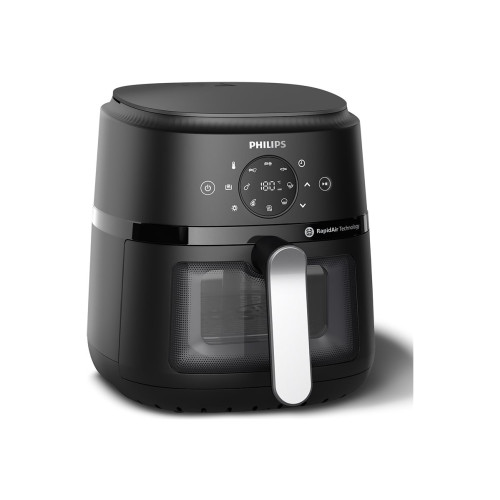 Philips Philips 2000 Series NA221 - varmluftsfritös - svart/silver