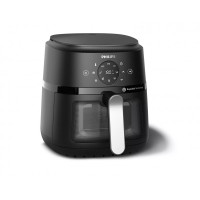 Produktbild för Philips 2000 Series NA221 - varmluftsfritös - svart/silver
