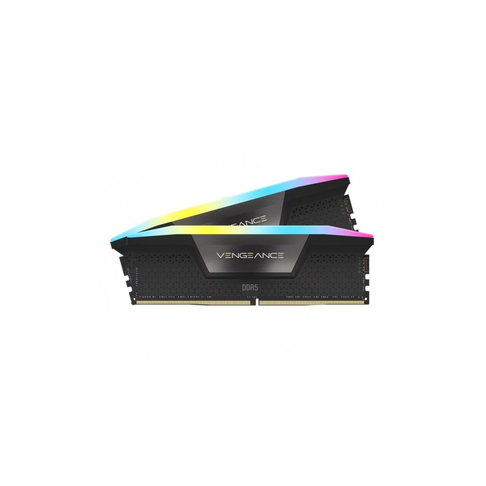 Produktbild för CORSAIR Vengeance RGB - DDR5 - sats - 16 GB: 2 x 8 GB - DIMM 288-pin - 2600 MHz / PC5-48000 - ej buffrad