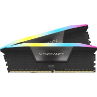 Produktbild för CORSAIR Vengeance RGB - DDR5 - sats - 16 GB: 2 x 8 GB - DIMM 288-pin - 2600 MHz / PC5-48000 - ej buffrad