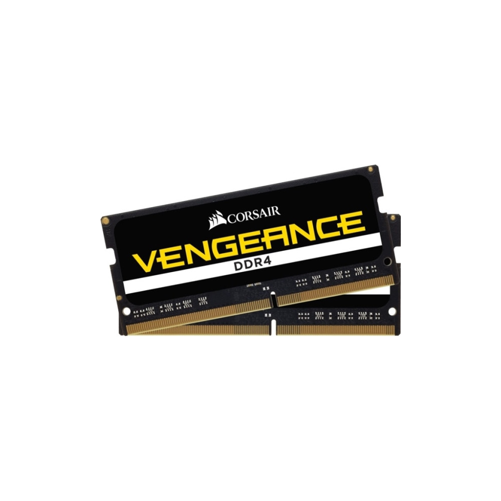 Produktbild för CORSAIR Vengeance - DDR4 - sats - 32 GB: 2 x 16 GB - SO DIMM 260-pin - 3200 MHz / PC4-25600 - ej buffrad
