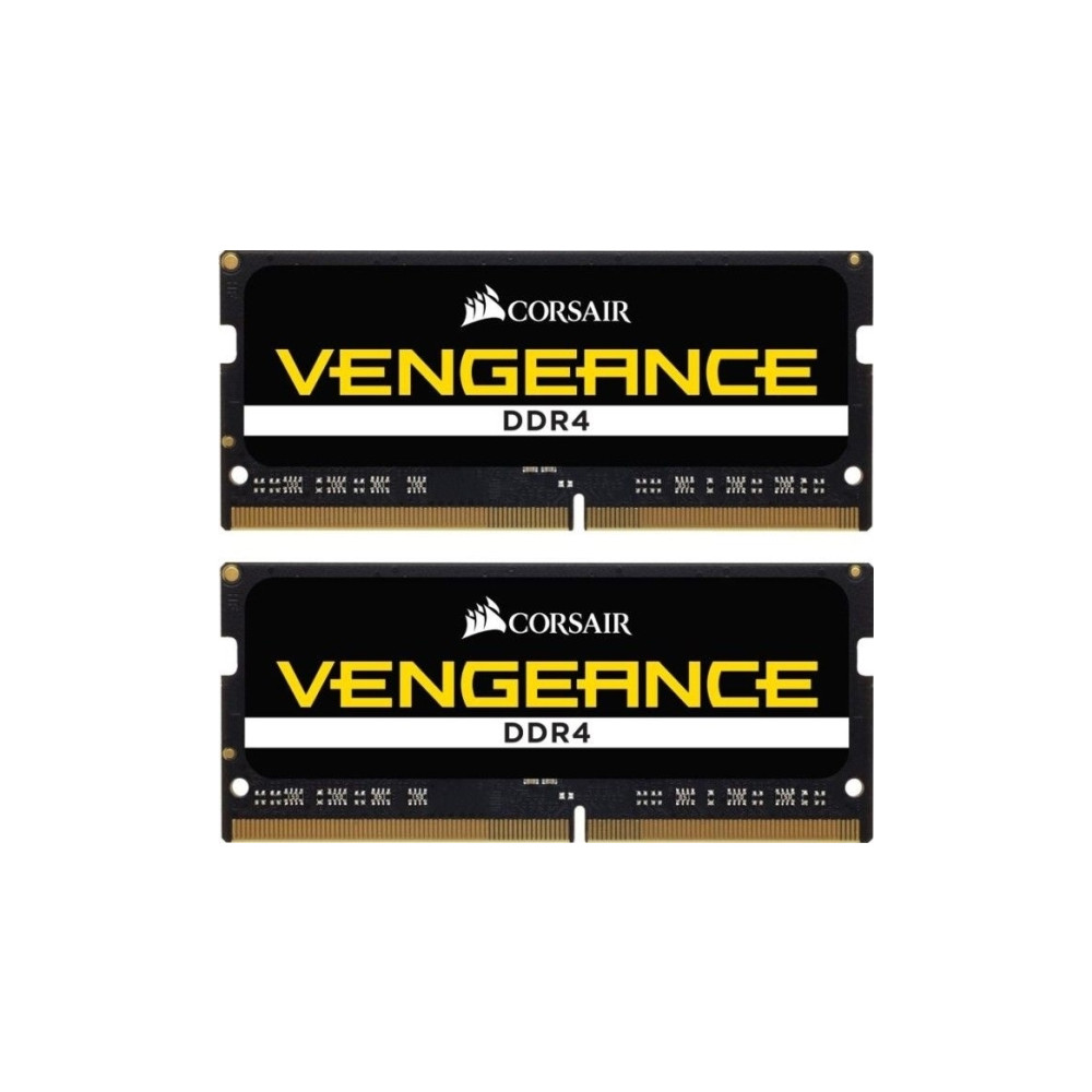 Produktbild för CORSAIR Vengeance - DDR4 - sats - 32 GB: 2 x 16 GB - SO DIMM 260-pin - 3200 MHz / PC4-25600 - ej buffrad