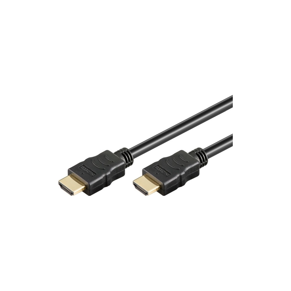 Produktbild för goobay HDMI-kabel med Ethernet - 2 m