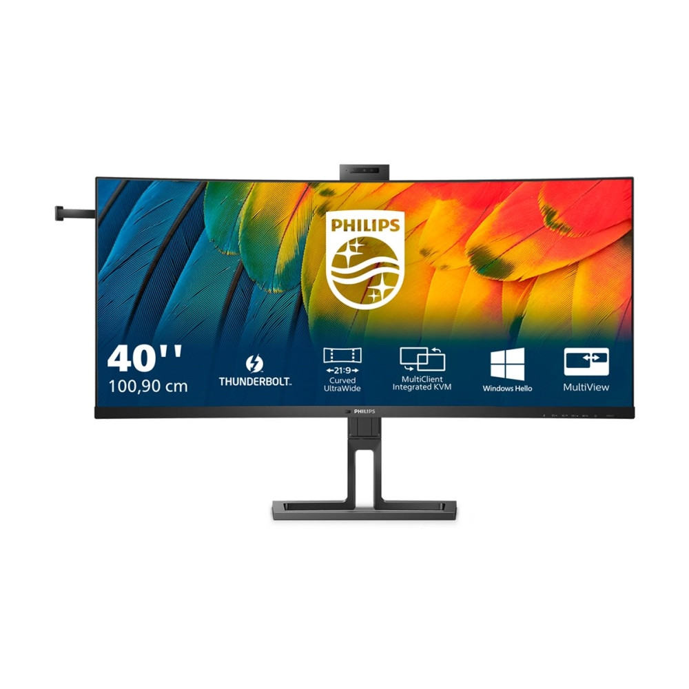 Produktbild för Philips 40B1U6903CH - 6000 Series - LED-skärm - böjd - 39.7" - HDR