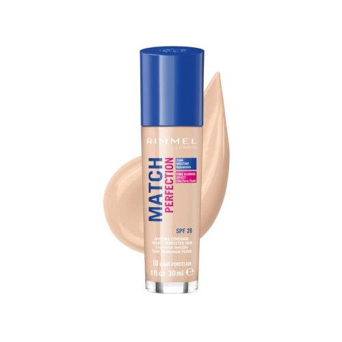 Rimmel Rimmel Match Perfection Foundation, Light Porcelain 10- Cool...