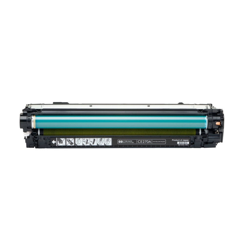 Produktbild för HP 650A - svart - original - LaserJet - tonerkassett (CE270A)