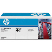 Produktbild för HP 650A - svart - original - LaserJet - tonerkassett (CE270A)