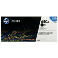 Produktbild för HP 650A - svart - original - LaserJet - tonerkassett (CE270A)