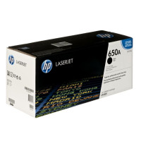 Produktbild för HP 650A - svart - original - LaserJet - tonerkassett (CE270A)