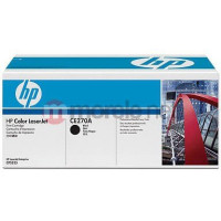 Produktbild för HP 650A - svart - original - LaserJet - tonerkassett (CE270A)