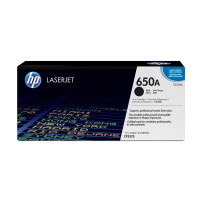 Produktbild för HP 650A - svart - original - LaserJet - tonerkassett (CE270A)