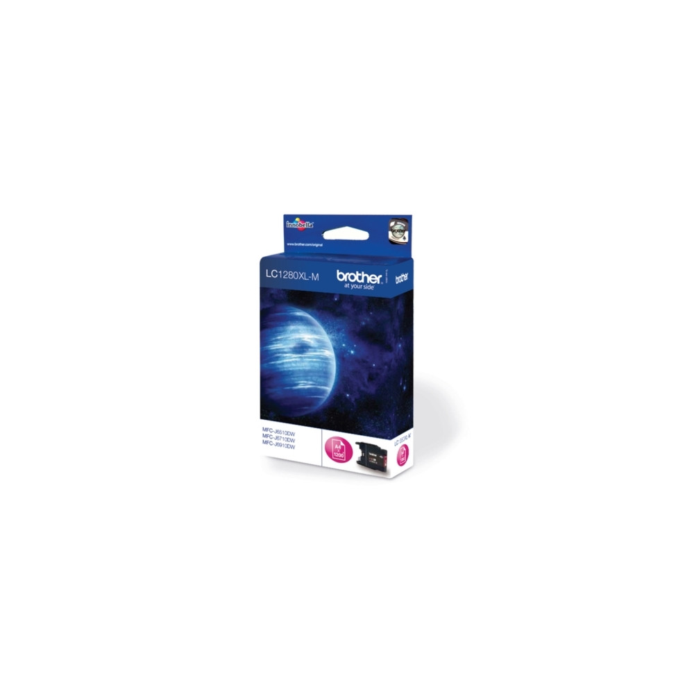 Produktbild för Brother LC1280XLM - magenta - original - bläckpatron