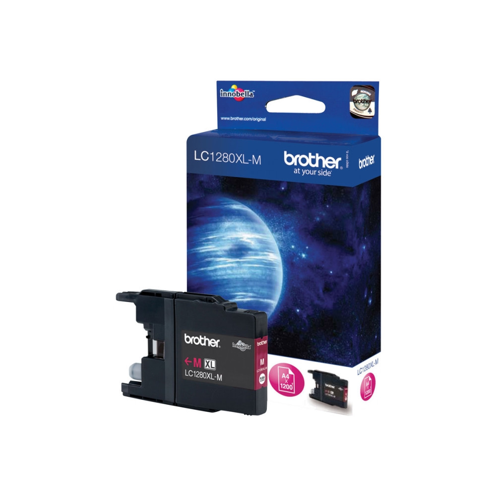 Produktbild för Brother LC1280XLM - magenta - original - bläckpatron