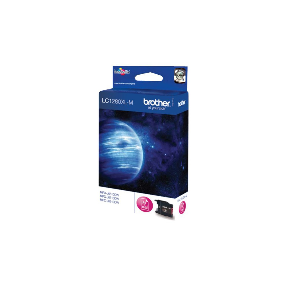 Produktbild för Brother LC1280XLM - magenta - original - bläckpatron