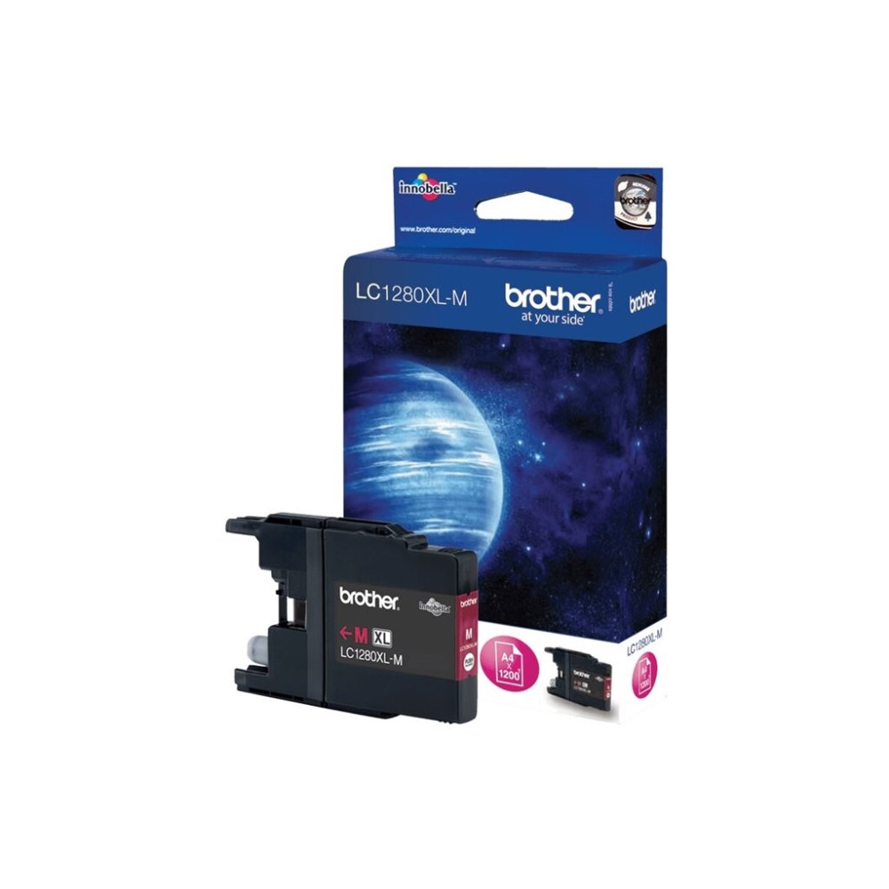 Produktbild för Brother LC1280XLM - magenta - original - bläckpatron