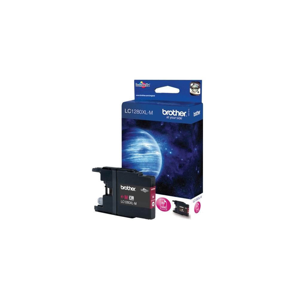 Produktbild för Brother LC1280XLM - magenta - original - bläckpatron