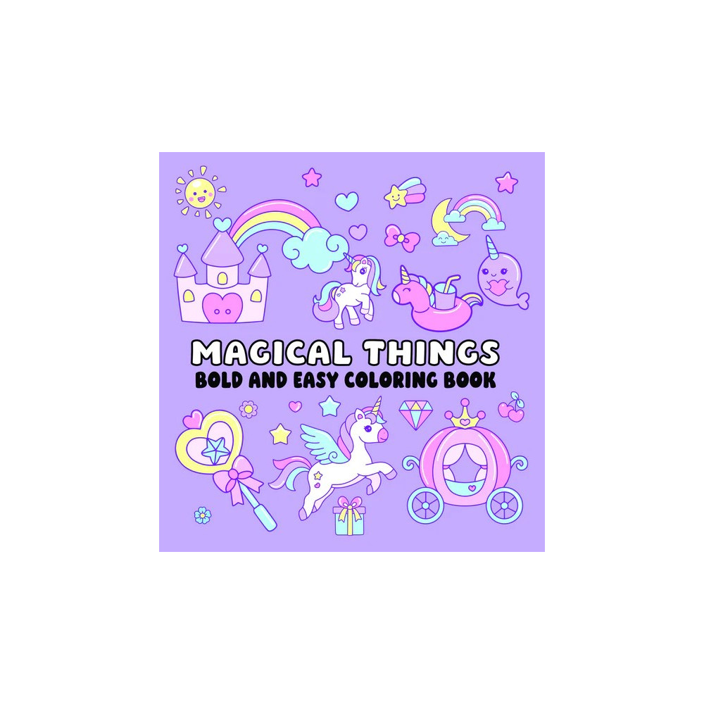 Produktbild för Magical Things Bold and Easy Coloring Book (häftad, eng)