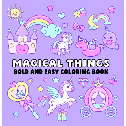 Page Publications Magical Things Bold and Easy Coloring Book (häftad, eng)
