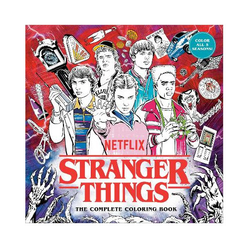 Netflix Stranger Things: The Complete Coloring Book (Color All Five Seasons!) (häftad, eng)