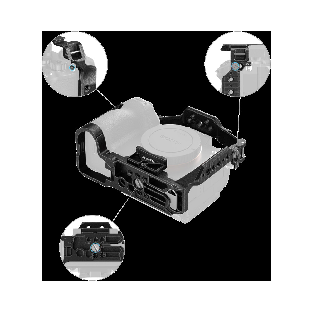 Produktbild för SmallRig 5642 Cage for Sony Alpha 1 II / Alpha 9 III