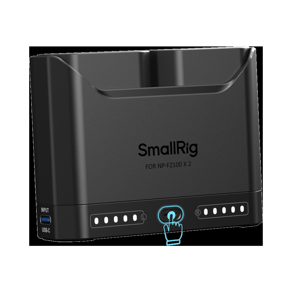 Produktbild för SmallRig 5483 Turbo Charging Kit for NP-FZ100 Camera Batteries