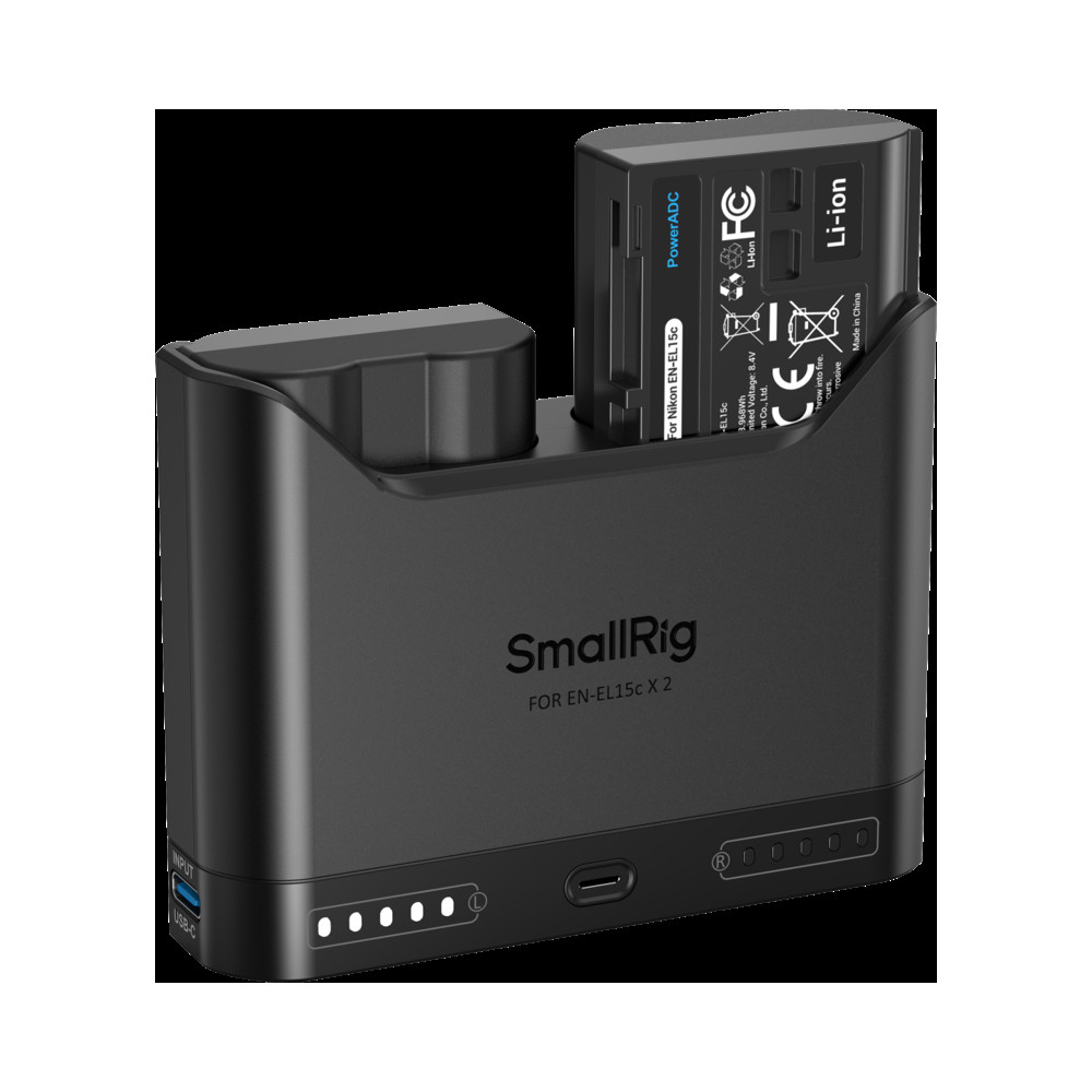 Produktbild för SmallRig 5486 Turbo Charging Kit for EN-EL15c Camera Batteries