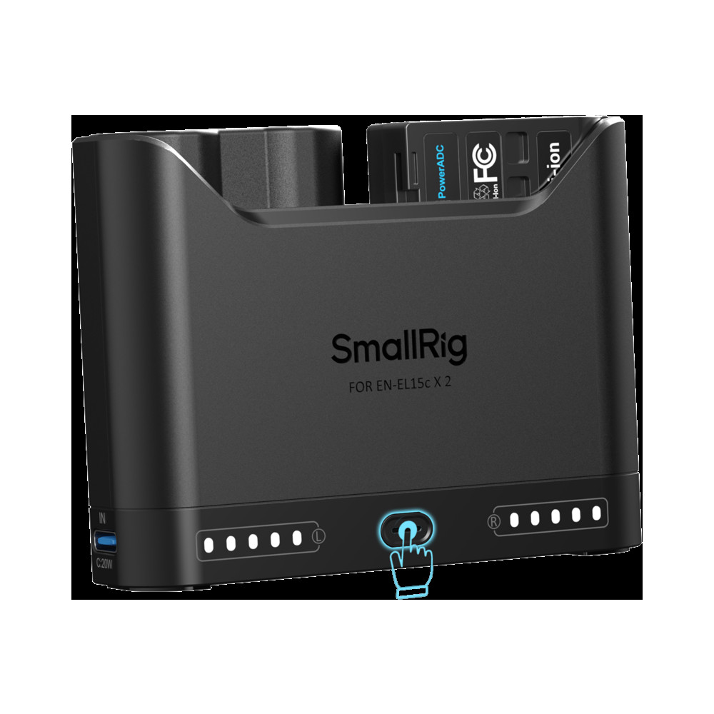 Produktbild för SmallRig 5486 Turbo Charging Kit for EN-EL15c Camera Batteries