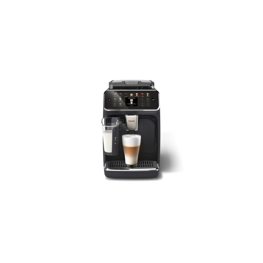 Produktbild för Philips 5500 series EP5541 - automatisk kaffekokare med mjölkskummare - 15 bar - glänsande svart