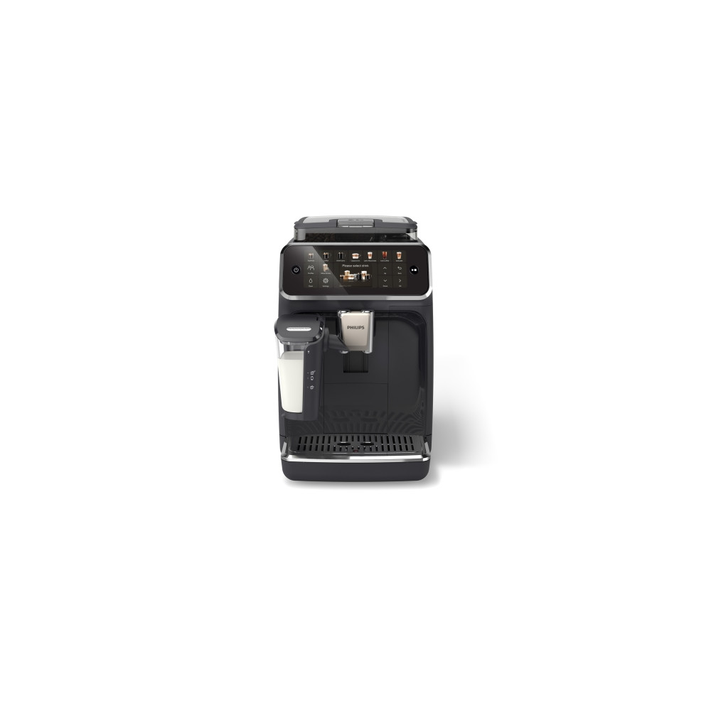Produktbild för Philips 5500 series EP5541 - automatisk kaffekokare med mjölkskummare - 15 bar - glänsande svart