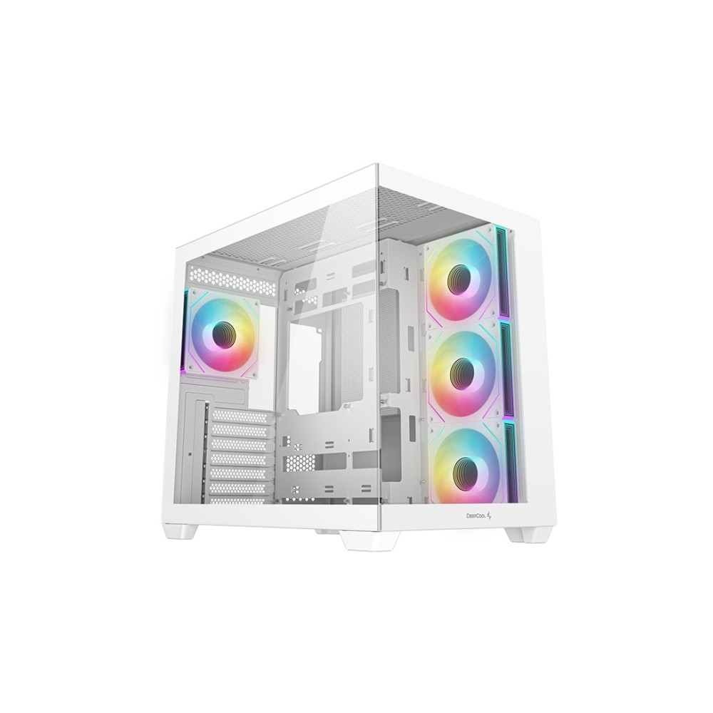 Produktbild för Deepcool CG530 4F WH | White | Mid Tower | Power supply incl...