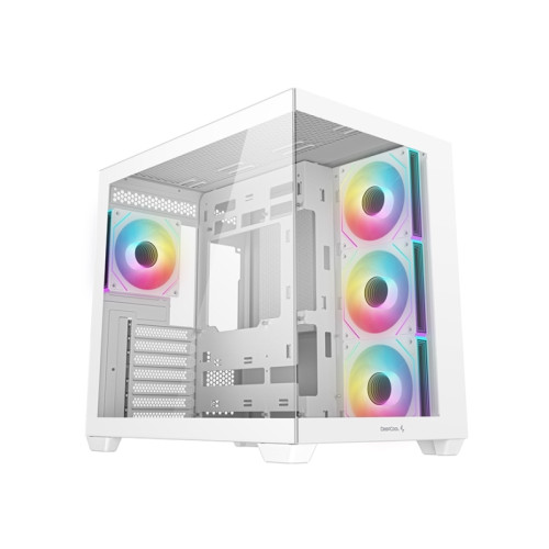 DeepCool Deepcool CG530 4F WH | White | Mid Tower | Power supply incl...