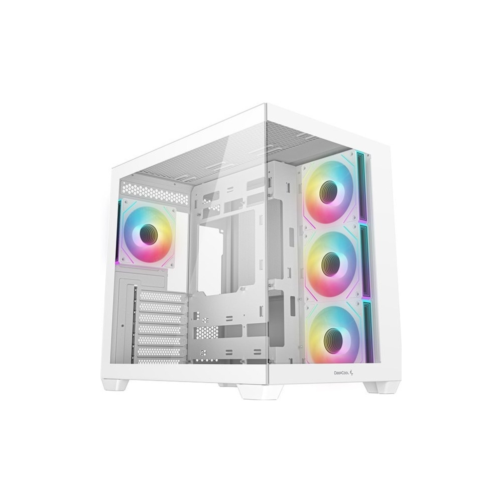 Produktbild för Deepcool CG530 4F WH | White | Mid Tower | Power supply incl...