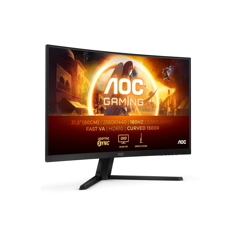 Produktbild för AOC Gaming CQ32G4VE - G4 Series - LED-skärm - böjd - QHD - 32" - HDR