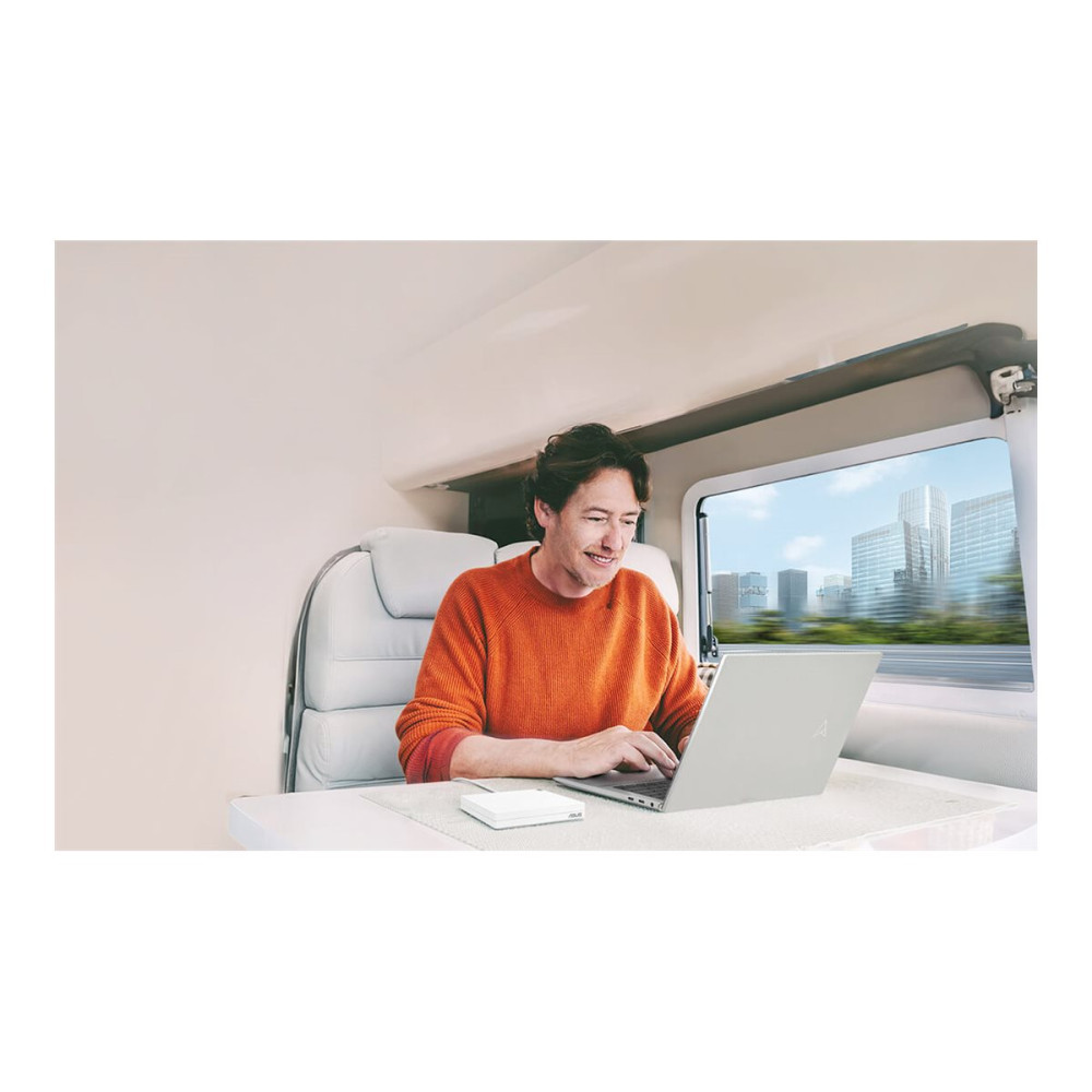 Produktbild för ASUS RT-AX57 GO - trådlös router - WWAN - Wi-Fi 6 - skrivbordsmodell