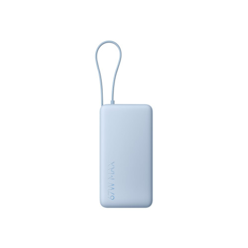Xiaomi Xiaomi PB2067 power bank - integrerad kabel - Li-Ion - 24 pin USB-C, USB - 67 Watt