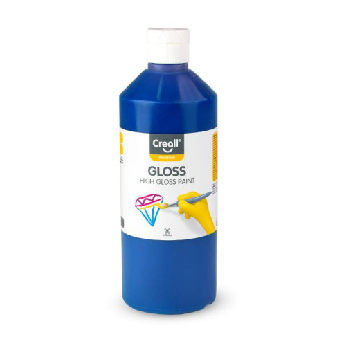 Creall Glansfärg CREALL Gloss 500ml blå