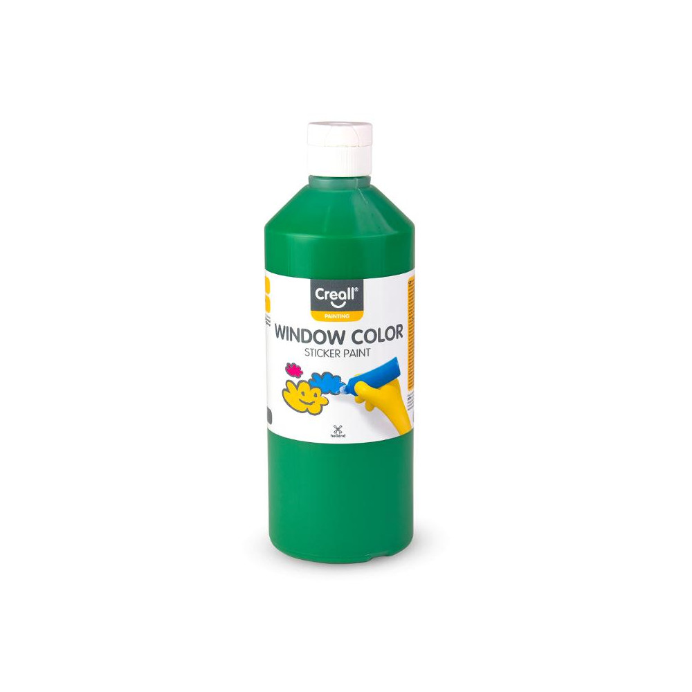 Produktbild för Fönsterfärg CREALL 500ml grön