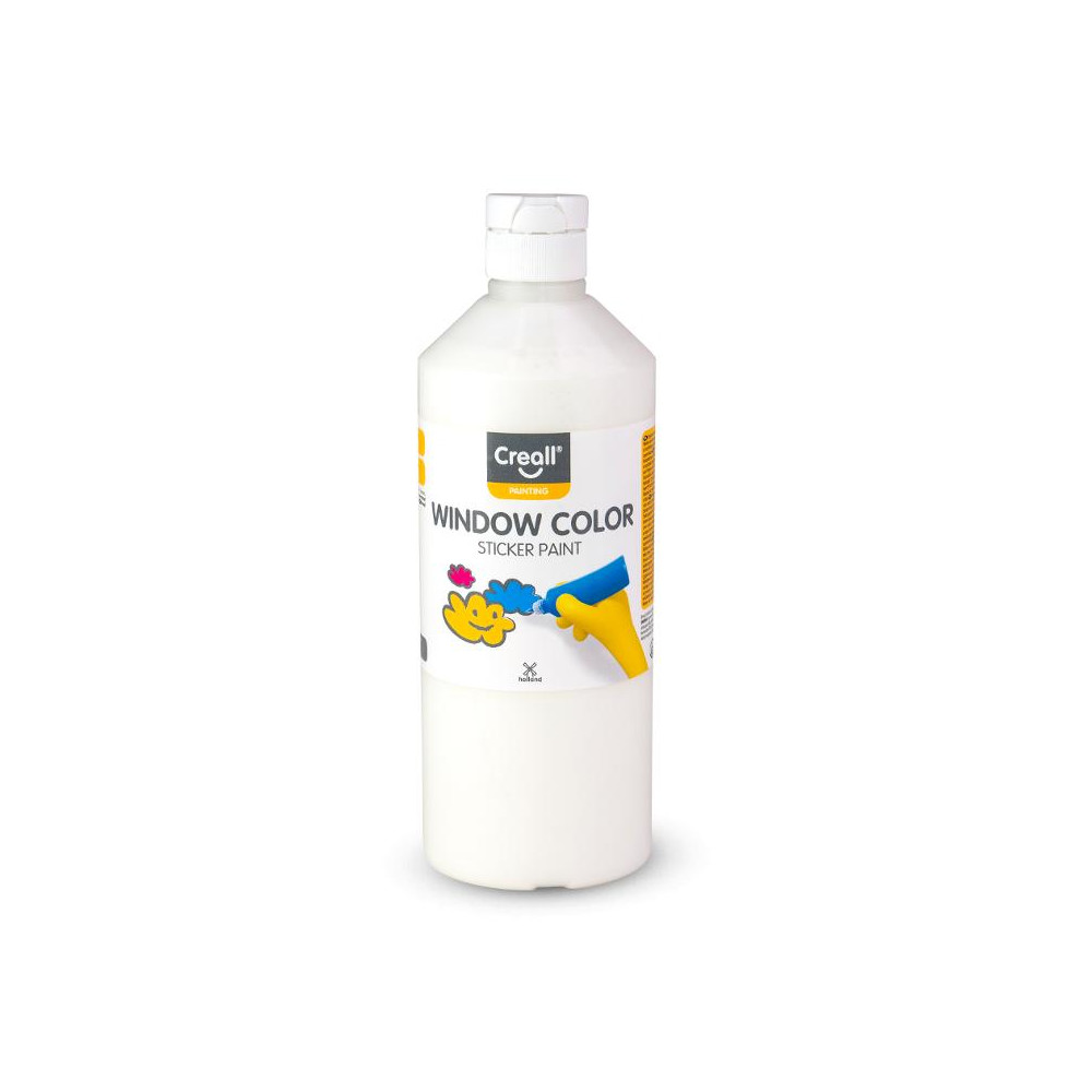 Produktbild för Fönsterfärg CREALL 500ml vit
