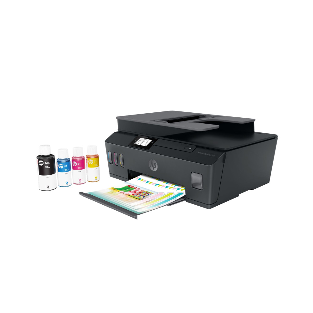 Produktbild för HP Smart Tank Plus 655 Wireless All-in-One - multifunktionsskrivare - färg